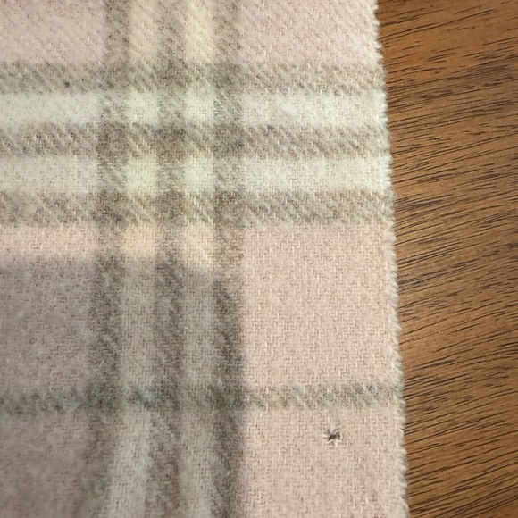Burberry Pink Plaid Women's Scarf - Picture 5 of 5